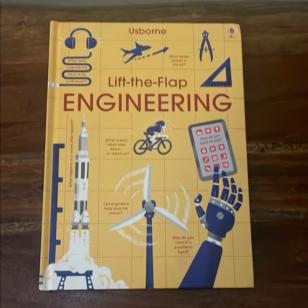 Usborne Lift-the-Flap Engineering Book